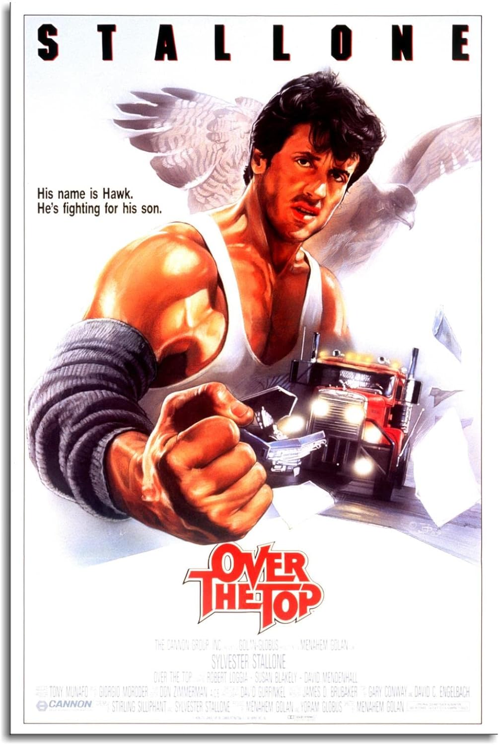 Home Cinema Classic - Over The Top Film Posteri Klasik
