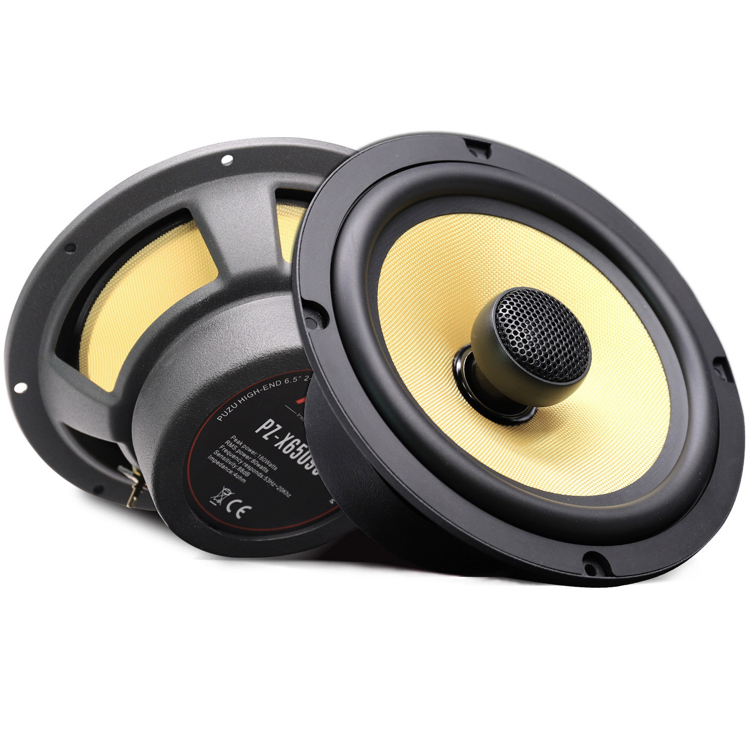 Home Cinema Audio System - PUZU PZ-6509C Koaksiyel Araç Ses Hoparlörleri,