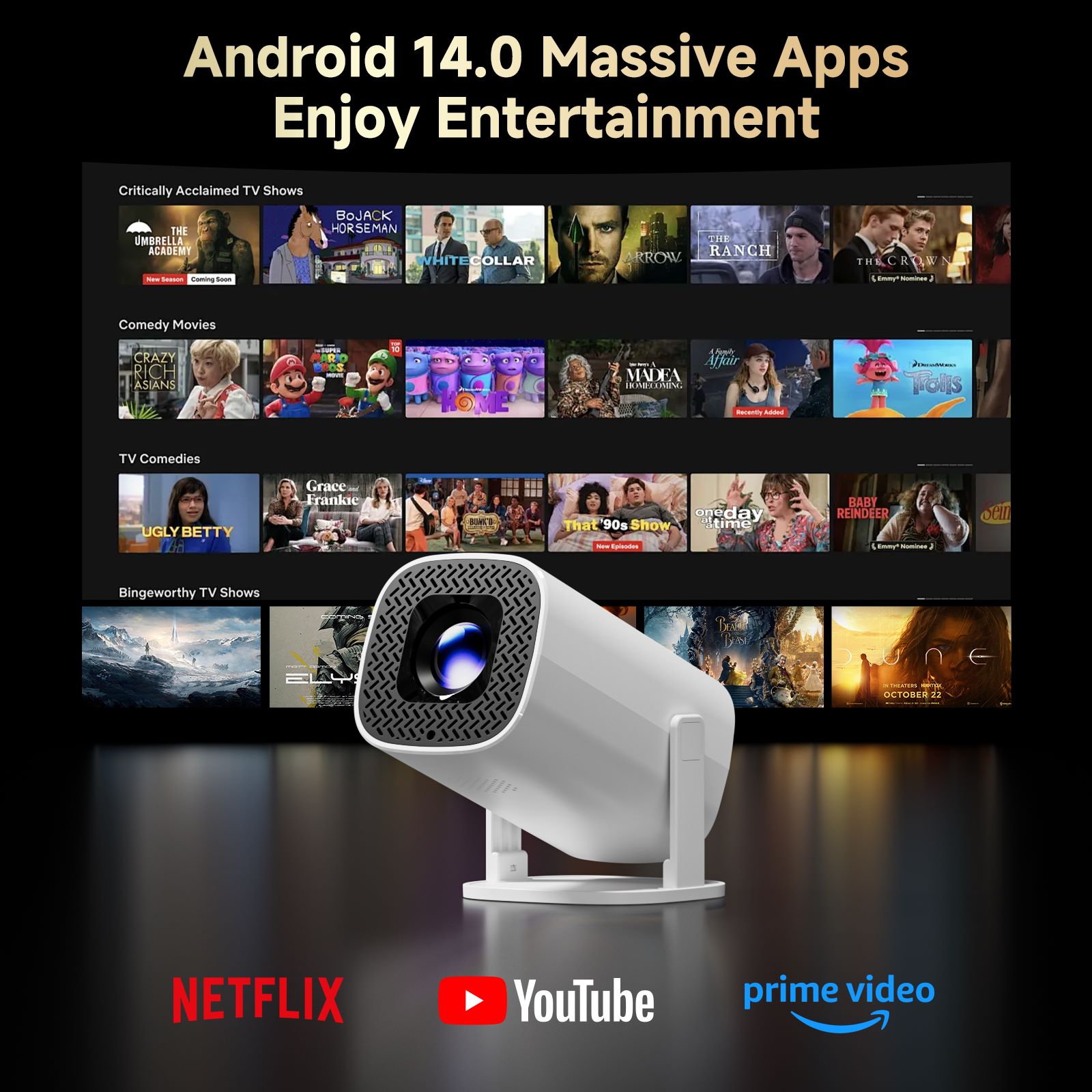 HONGTOP P30PRO Akıllı Mini Pro - Home Cinema Setup incelemesi ve fiyatı