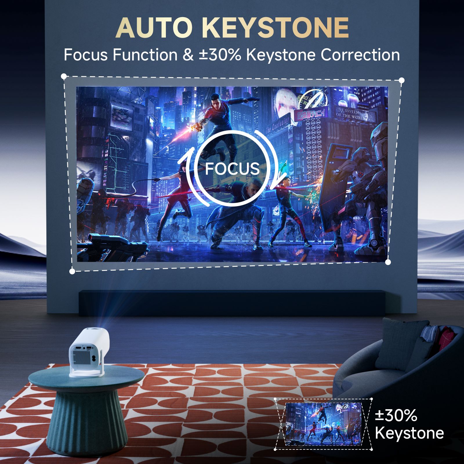 HONGTOP P30PRO Akıllı Mini Pro - Home Cinema Setup incelemesi ve fiyatı