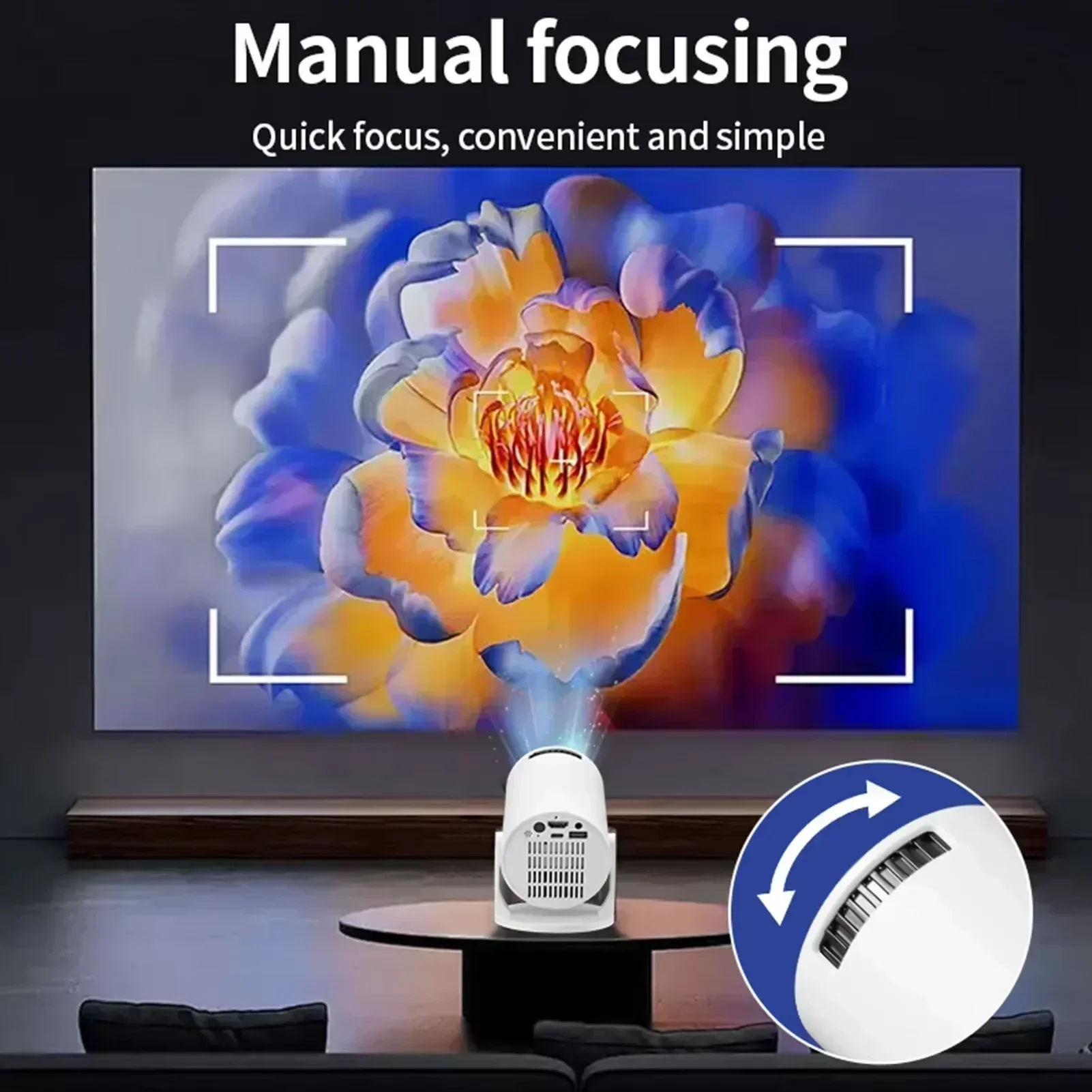 Yeni SmartProjector Mini HY300 - Home Cinema Setup incelemesi ve fiyatı