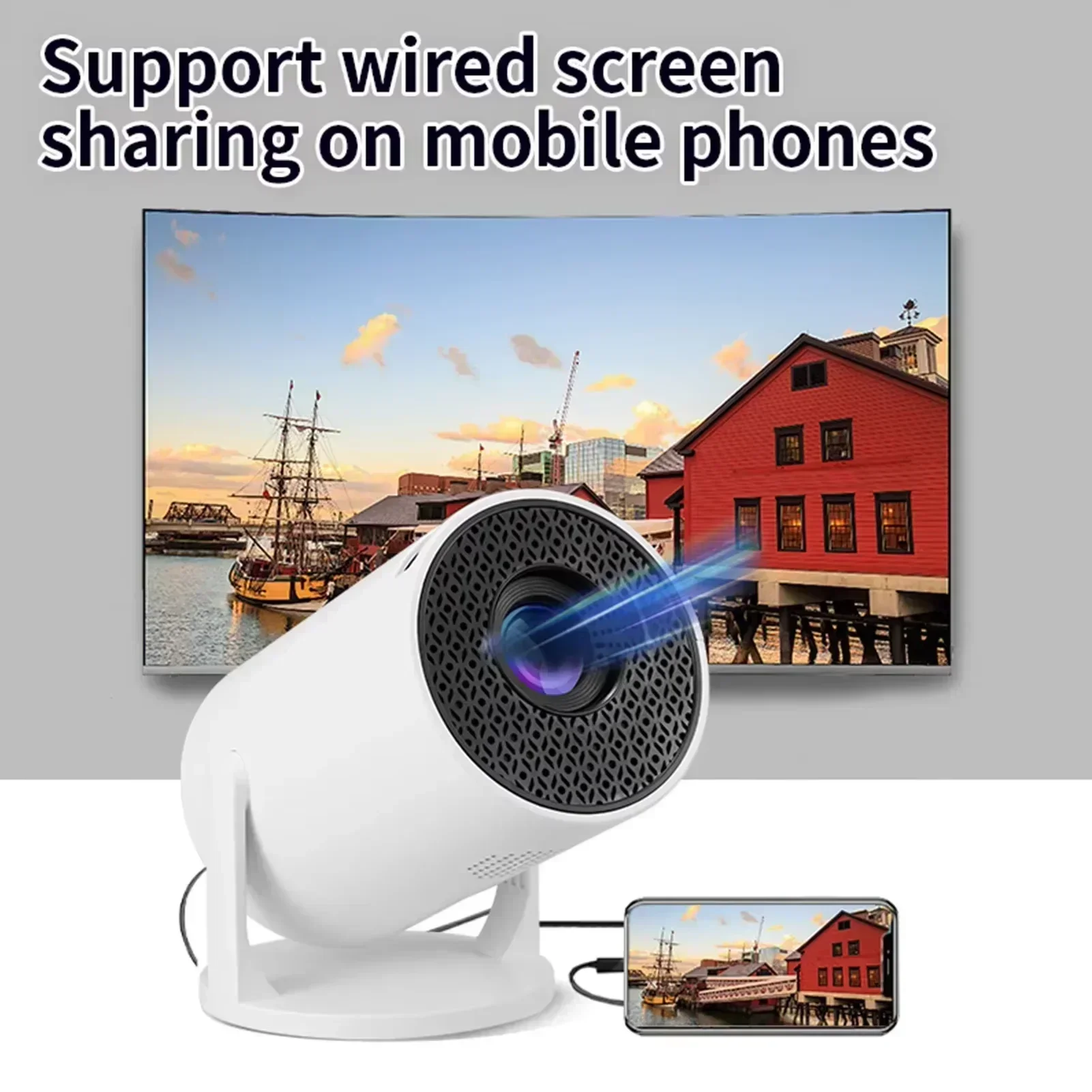 Yeni SmartProjector Mini HY300 - Home Cinema Setup incelemesi ve fiyatı