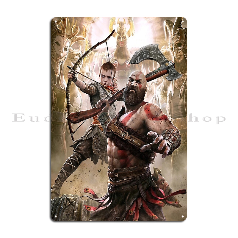God Of War Kratos Metal Tabela - Home Cinema Setup incelemesi ve fiyatı
