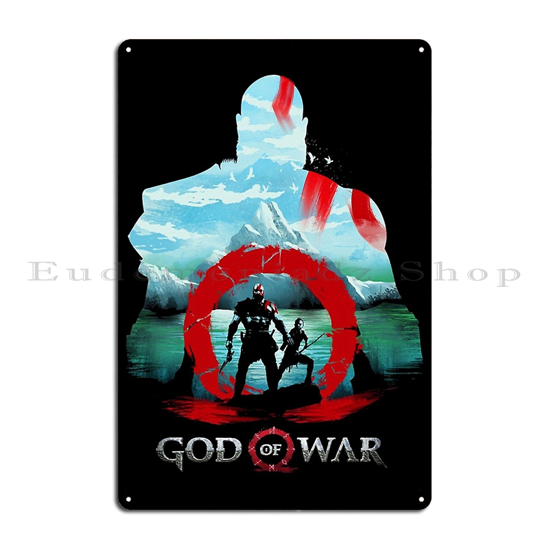 God Of War Kratos Metal Tabela - Home Cinema Setup incelemesi ve fiyatı