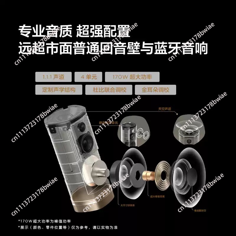 Kablosuz Hoparlör Z100 Gold 1. - Home Cinema Audio System incelemesi ve fiyatı