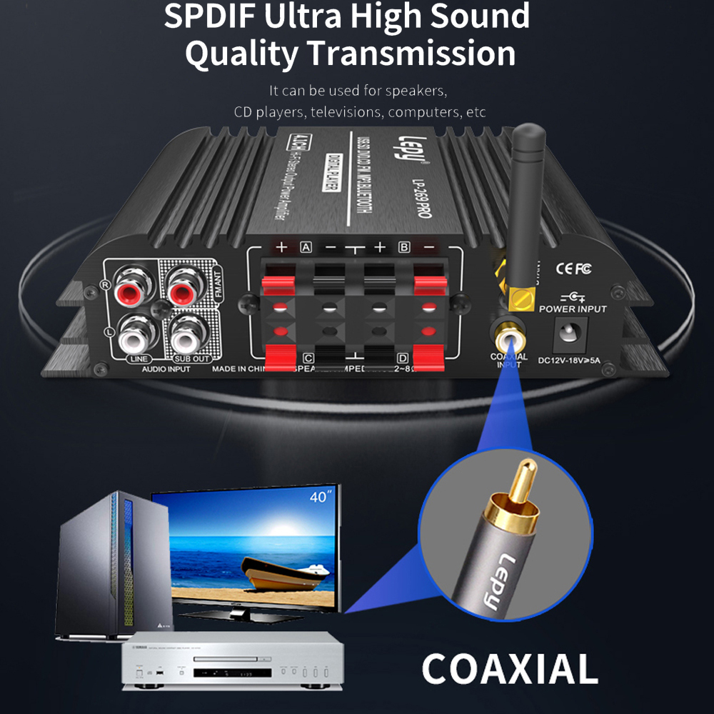 LEPY LP-269PRO 4.1 Kanal Ampli - Home Cinema Audio System incelemesi ve fiyatı