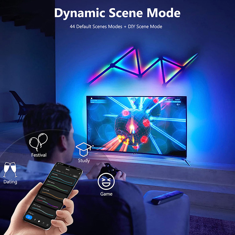 Akıllı RGB Duvar Lambası, Müzi - Home Cinema Lighting incelemesi ve fiyatı